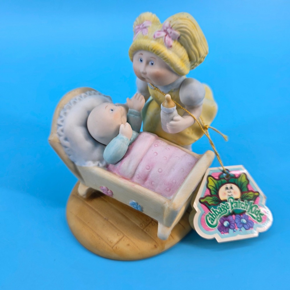 Cabbage Patch Kids 1985 Getting Acquainted Porcelain Figurine Xavier Roberts